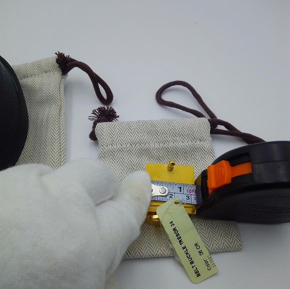 Hermes leather belt with padlock buckle - Picture 7 of 12